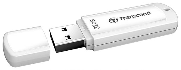 Флешка Transcend JetFlash 370 4Гб белый