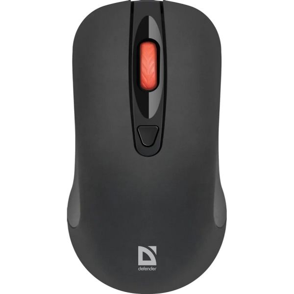 Мышь Defender Nexus MS-195 оптическая, беспроводная, USB, черный [52195]