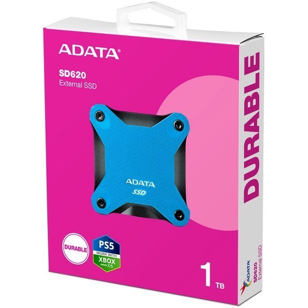 Внешний жесткий диск ADATA SD620 [-1TCBL], 1 Тб, SSD 2.5 